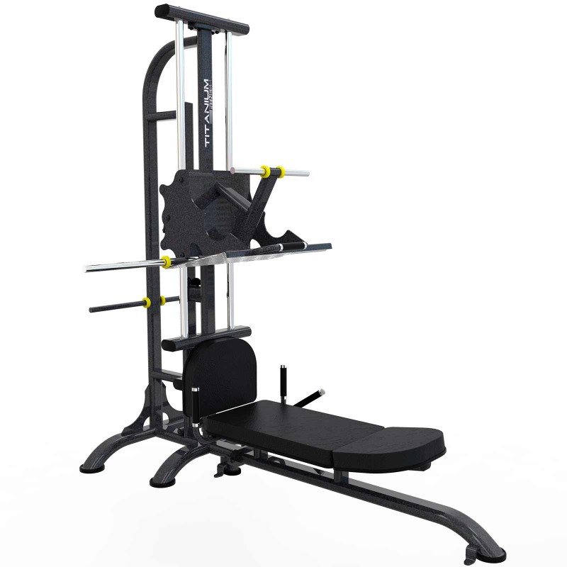 Leg Press 90º com Anilhas Titanium Fitness Specia...